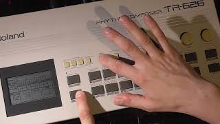 Video thumbnail for Roland TR -626 drum machine - Friday fun by CHARLIEtheCAT