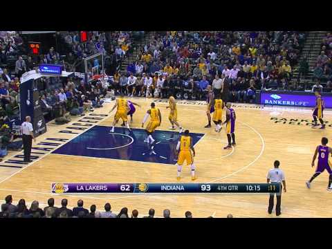 Wayne Ellington Highlights Lakers vs. Pacers 12.15.2014 - 7 Points, 2 Assists