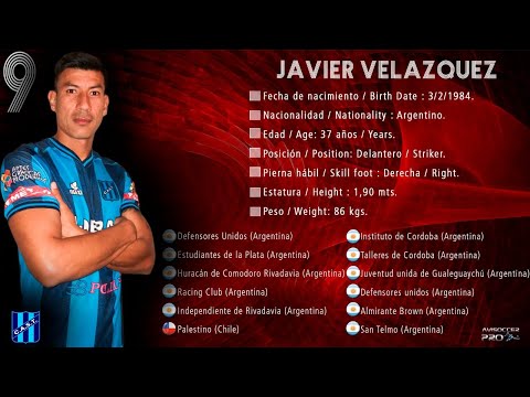 Javier Velazquez #9 // Delantero - Striker // San Telmo 2021