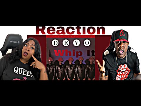THIS SONG IS CATCHY!!!   DEVO - WHIP IT (REACTION)