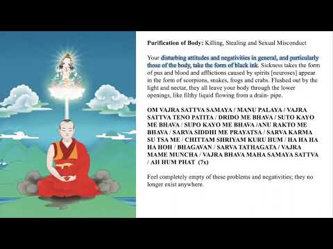 4_Purification Retreat: Vajrasattva Practice with guided long mantra & exploring ignorance and pride