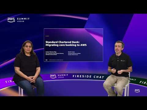 AWS Summit ASEAN 2022 - Core banking migration to AWS - Standard Chartered (FSI201)