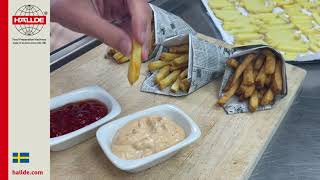 Use RG-100 to cut French fries!