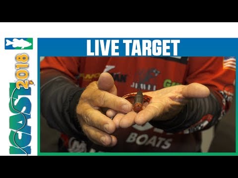 Best of Show ICAST 2018 Freshwater Soft Lure - LiveTarget Hollow Body Crawfish Jig | iCast 2018