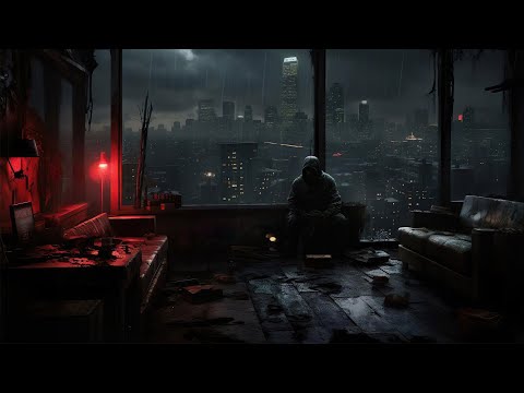 Zombie Apocalypse Ambience Rain: Spend the Night in a Zombie Safe Zone | Zombie Apartment Ambience