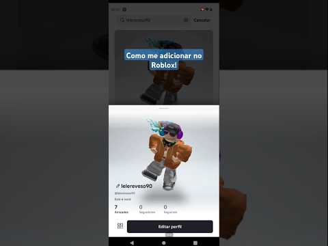 QUER ME ADICIONAR E ME SEGUIR NO ROBLOX? #roblox #games #jogos