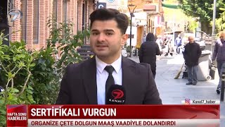 SERTİFİKA DOLANDIRICILIĞI!