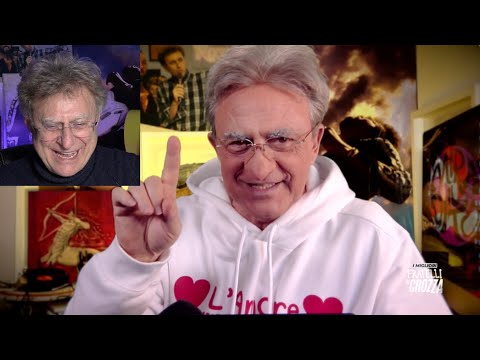 Crozza imitates Red Ronnie Best 3.2.23 Numerology saves you, OM, communicate telepathically