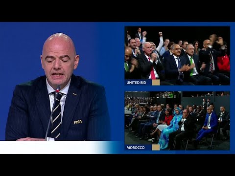 FIFA World Cup 2026: the winner is the united bid between Mexico, Canada and the United States!