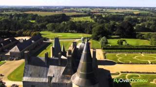 preview picture of video 'FlyOverChateau - Château des Rochers Sevigné (Long)'