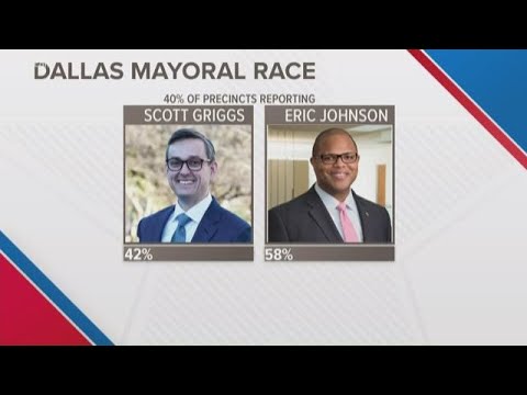 ダラスの選挙。エリック・ジョンソン次期市長は、選挙結果が出た後にスピーチを行う。 (Dallas elections: Mayor-elect Eric Johnson speaks after election results roll in)