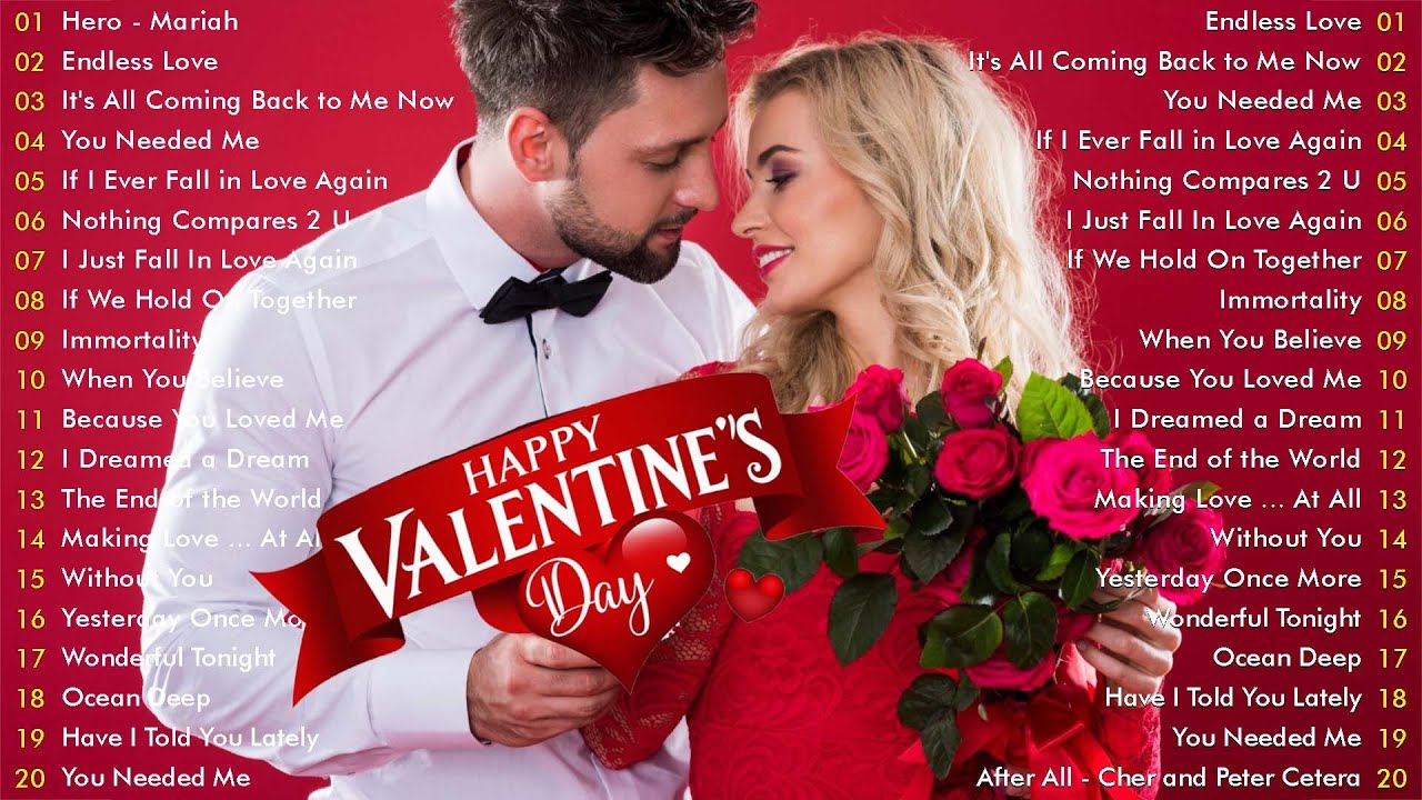 Happy Valentine's Day Love Songs 2025 💝Celine Dion, Jim Brickman, David Pomeranz, Martina Mcbride