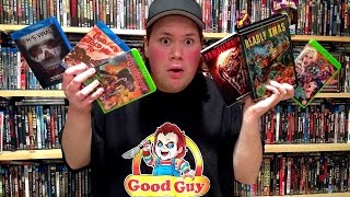 All Horror Blu-ray/Dvd Collection Update : Blu-ray and Dvd Movie Reviews video