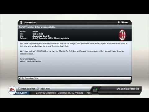 Fifa13 Juventus Manager Career Mode EP2 First Transfers