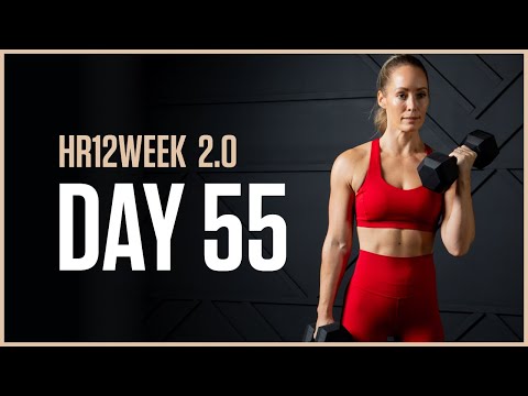 Full Body HIIT Workout with Weights // Day 55 HR12WEEK 2.0