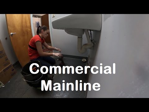 Clogged Drain #137 How We Clean A Commercial Mainline Backup