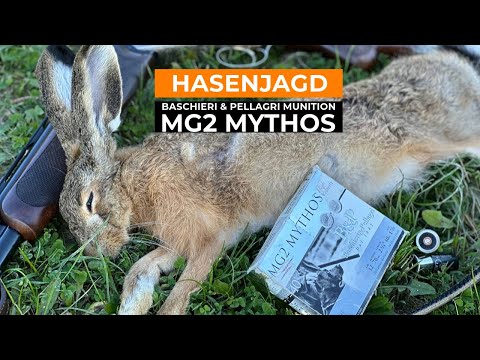 Hasenjagd mit der Schrotpatrone Baschieri & Pellagri MG2 Mythos HV in den Hügeln von Umbrien