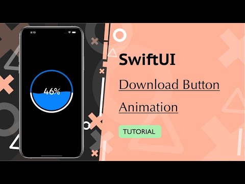SwiftUI - Download Button Animation thumbnail