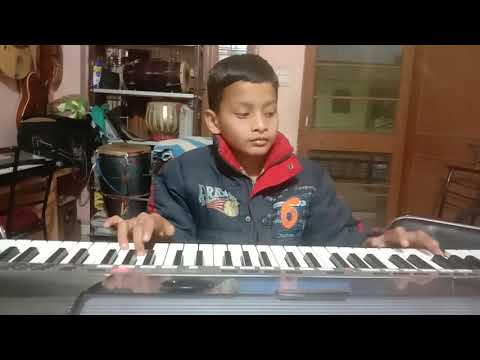 My student Gyandeep Bidyut Gohan playing Synthesizer