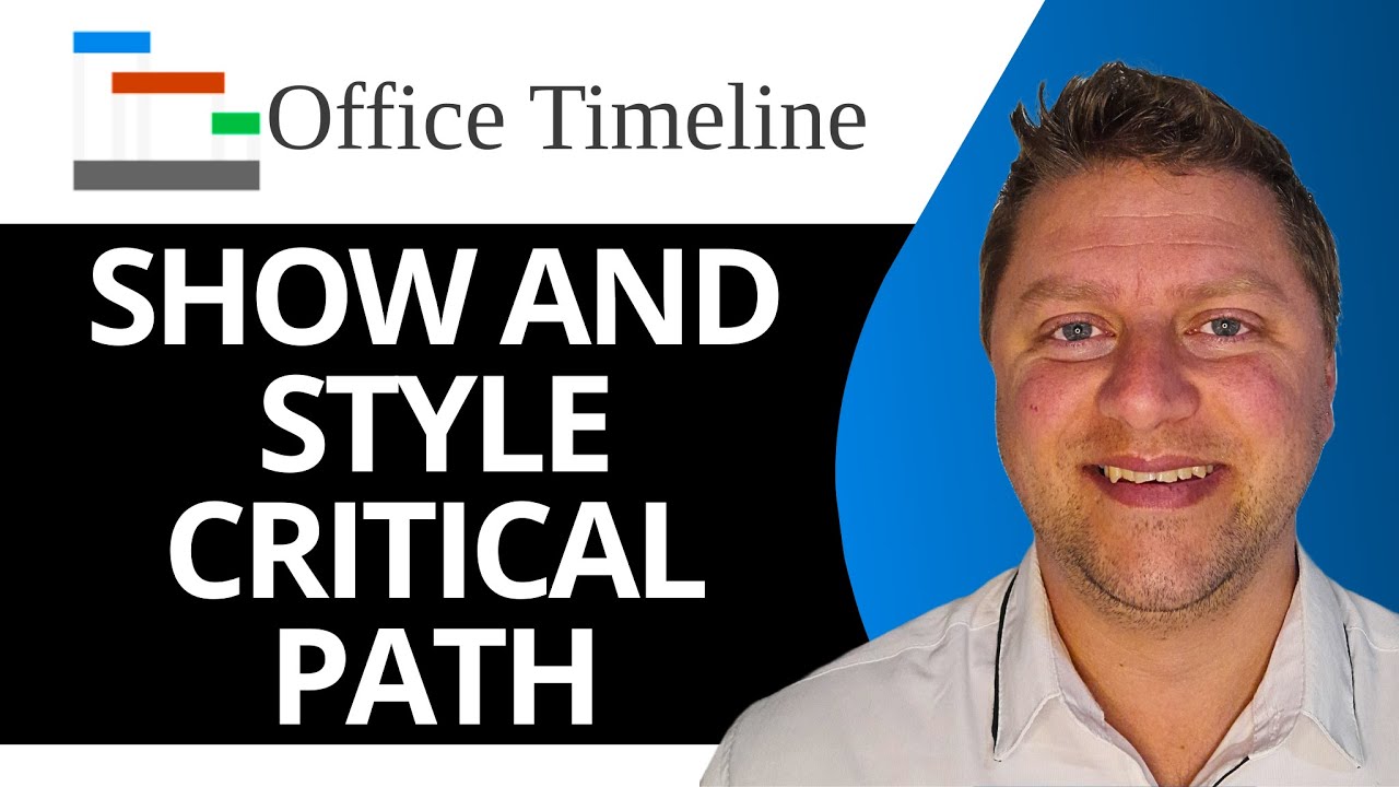 How to Show and Style the Critical Path | Office Timeline Tutorial 2026
