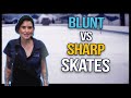 Are Figure Skates Sharpened The Same As Hockey Skates