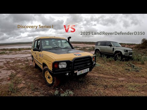 Jeep Test - Old School vs New Tech: Discovery Series I vs 2025 Defender D350 Off-Road Battle!