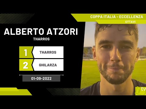 Alberto Atzori attaccante Tharros 01-09-2022 - Diario Sportivo