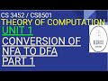 1 3 3 NFA To DFA Conversion In Tamil Part 1