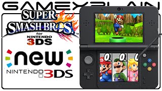 Smash Bros 3DS on the New Nintendo 3DS (C-Stick Controls, baby!)