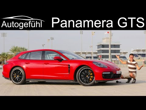 Porsche Panamera GTS FULL REVIEW with F1 racetrack Bahrain 2019 - Autogefühl