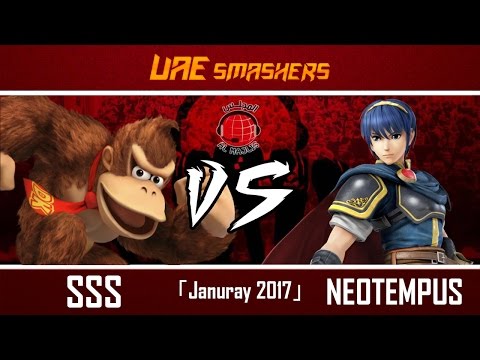 SSB4 Jan 2017: SSQ8 | SSS (DK) vs NeoTempus (Marth, Samus) - WR5
