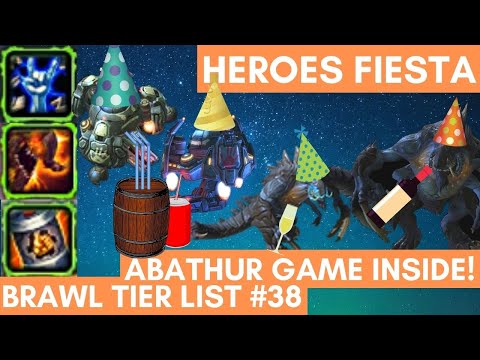 GATHERING OF THE HEROES - Abathur Weekly Brawl Tier List [Starcraft 2 Direct Strike]
