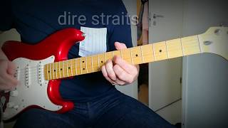 Dire Straits Eastbound Train Riff&amp;Licks How To Play (Mark Knopfler)