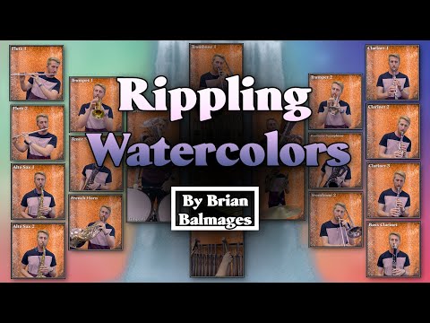 Rippling Watercolors by Brian Balmages (One Man Band)