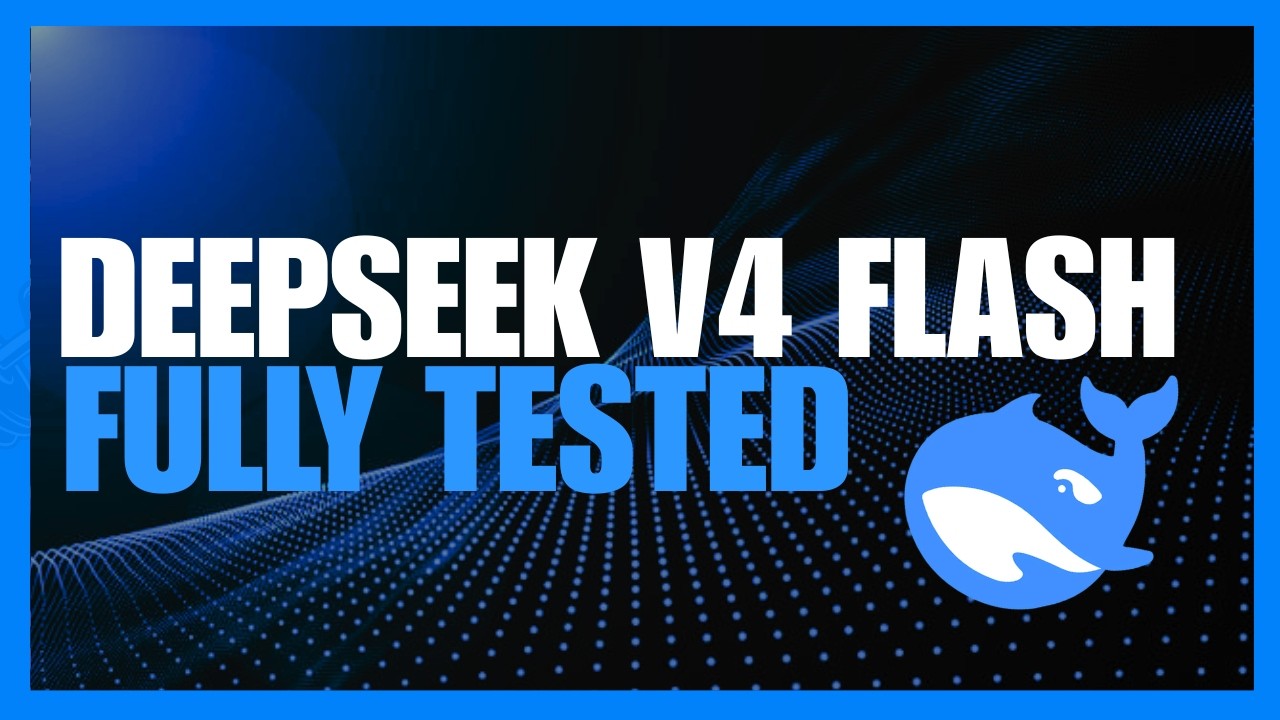 DeepSeek V4 Flash GA IS INCREDIBLE! Powerful, Cheap, & Fast! (Fully Tested)