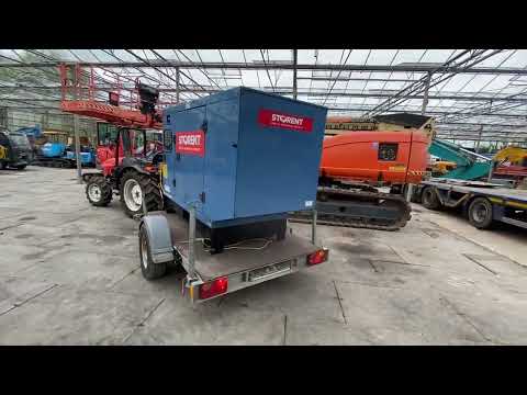 Gebraucht Generator SDMO 63 KvA sigle axle