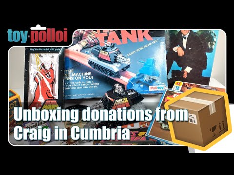 Unboxing Vintage Toy Donations Craig from Cumbria - Toy Polloi