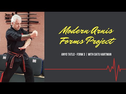 Modern Arnis Anyo Tatlo  (Form 3) | FMA: Kali, Arnis, Escrima