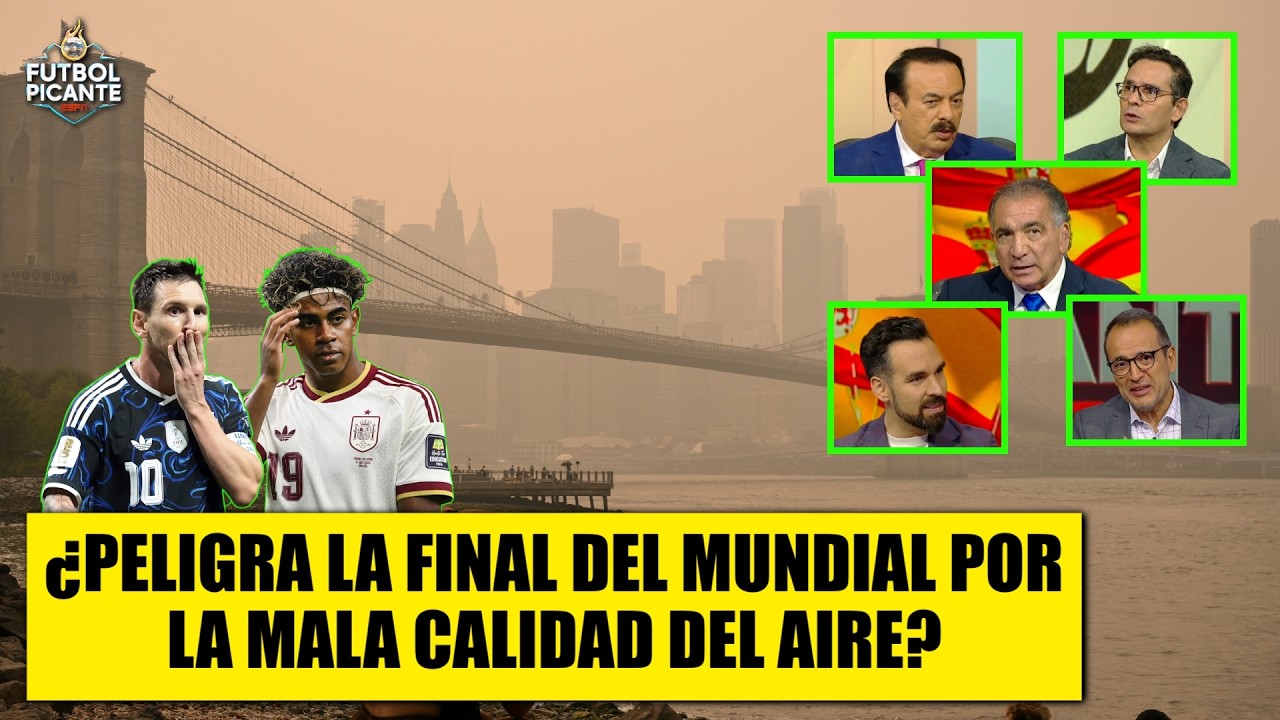 FINAL del MUNDIAL EN ALERTA: CALIDAD del AIRE preocupa previo España vs Argentina | Futbol Picante