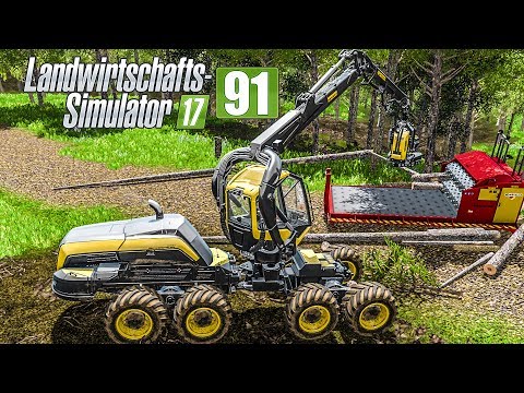 LS17 Forst #91 - Hackschnitzel verschieben! I LANDWIRTSCHAFTS-SIMULATOR 17