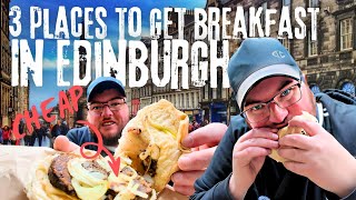 3 Places to Get Breakfast In EDINBURGH! (Useful Things To Know) 2024