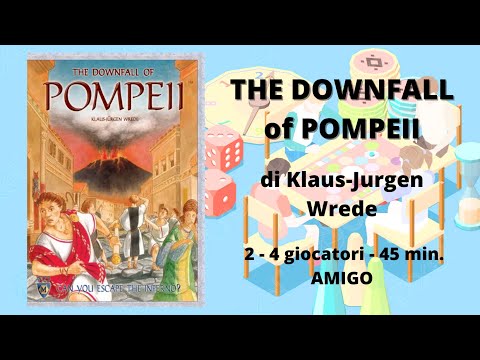 The Downfall of Pompeii (gioco da tavolo) - Tutorial italiano