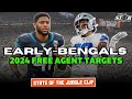 Cincinnati Bengals 2024 Free Agency TARGETS!