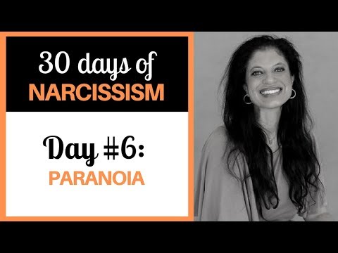 How paranoia looks in the narcissist (30 DAYS OF NARCISSISM) - Dr. Ramani Durvasula