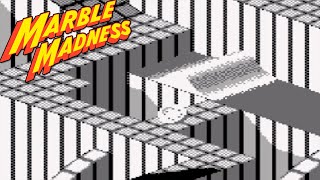 Playing Marble Madness on Game Boy - This Game Is Insane