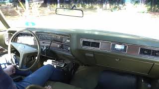 1972 Cadillac Coupe DeVille Driving Video