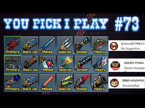 You Pick,I Play! #73 - Pixel Gun 3D (Can we get 300 likes?)