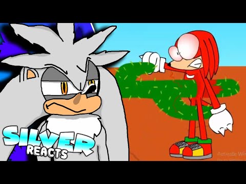 KNUX x CACTUS?? - Silver Reacts To Sonic VS Rainbow Dash!