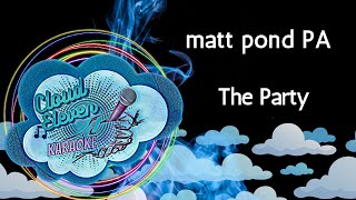 matt pond PA - The Party - karaoke - instrumental