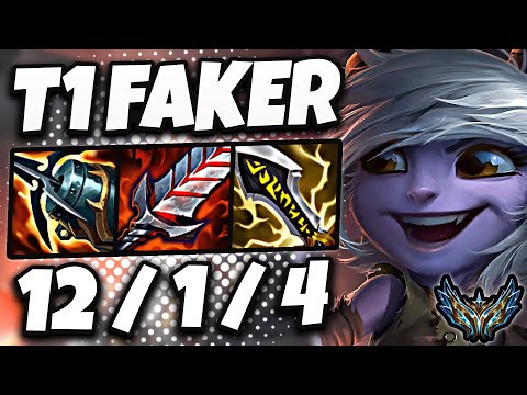 T1 Faker Tristana vs Orianna [ MID ] Korea Challenger Patch 13.17 ✅